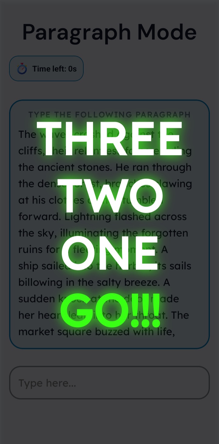 Paragraph Screen 1